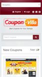 Mobile Screenshot of couponvilla.in